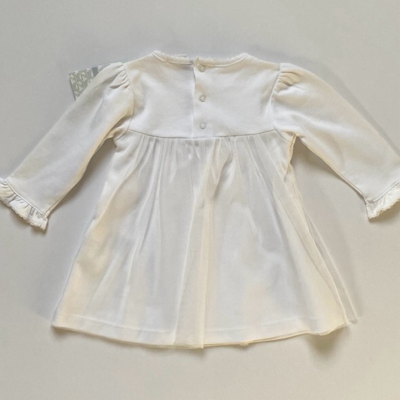 Kissy Kissy Dress Size 3 6 Months NWT New Pima christening wedding embroidered - Picture 11 of 16